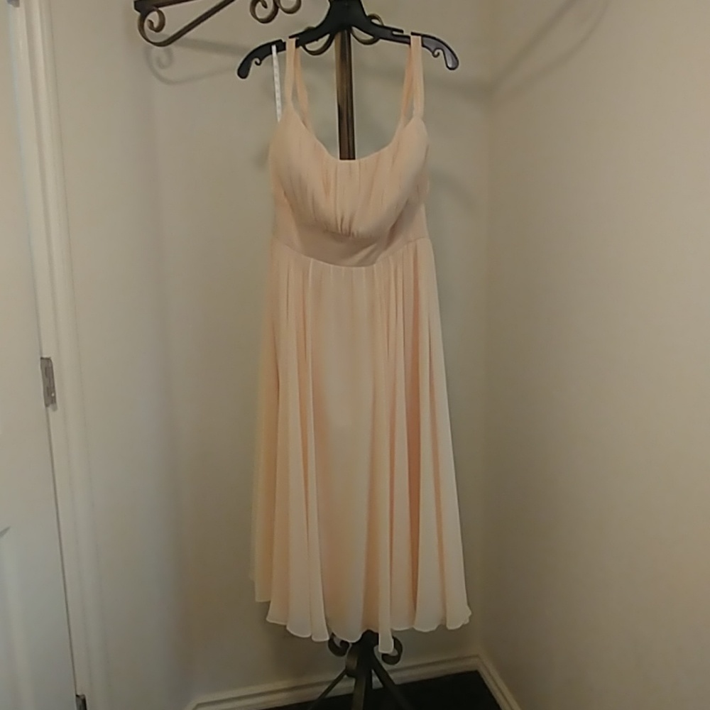 Short chiffon dress
